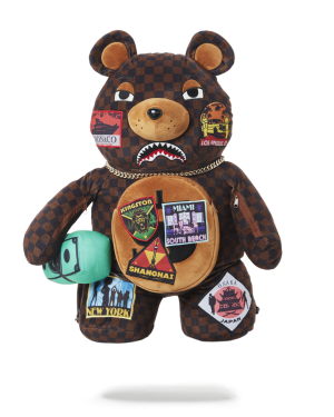 GLOBAL MOGUL MONEYBEAR TEDDYBEAR BACKPACK