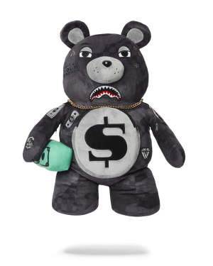 3AM NEVER SLEEP MONEYBEAR TEDDYBEAR BACKPACK