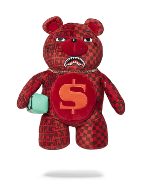 VENI VIDI VICI MONEYBEAR TEDDYBEAR BACKPACK