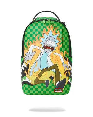 RICK  MORTY INTO THE FURY BACKPACK DLXV