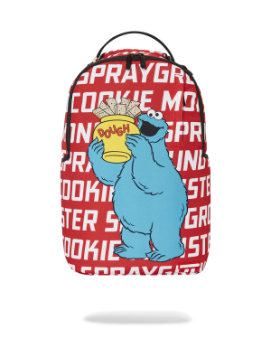COOKIE MONSTER BIG DOUGH DLXSR BACKPACK