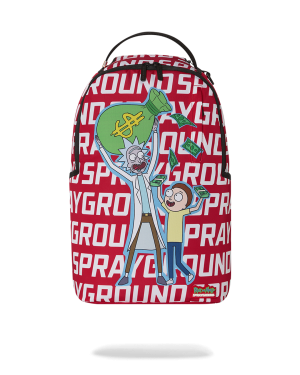 RICK  MORTY THE WORLD IS MINE DLXSR BACKPACK