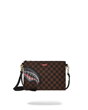 LENTICULAR EFFECTS CROSSOVER CLUTCH W SHOULDER STRAP