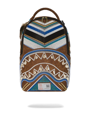 THE MET KUBA KINGDOM HEADDRESS BACKPACK