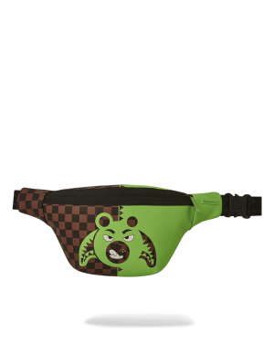GREEN MONEY BEAR SAVVY CROSSBODY