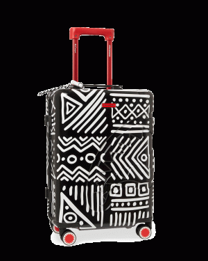 AI8 AFRICAN INTELLIGENCE - ORIGIN STORY SHARKNAUTICS HARDSHELL CARRY-ON LUGGAGE