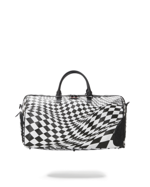 TRIPPY CHECK DUFFLE