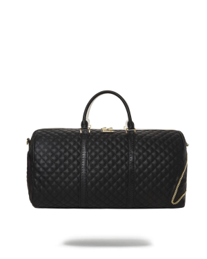 LEVELED UP SPLIT QUILT SHARK DUFFLE