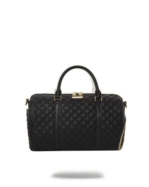 LEVELED UP SPLIT QUILT SHARK MINI DUFFLE