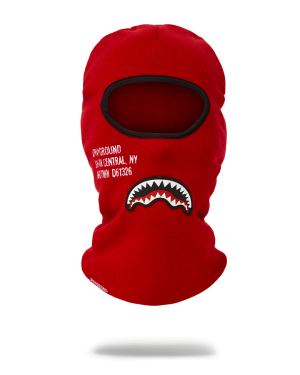 SHARK CENTRAL SKI MASK RED