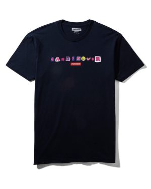 VIBE CHECK T-SHIRT NAVY