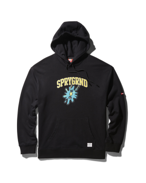 SPONGEBOB SPLAT HOODIE BLACK