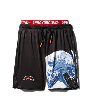 DRAGON WAVE CORTO SWIM TRUNKS BLACK