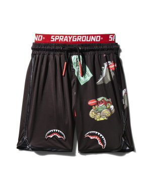 KIDS PATCH ALL-IN SWIM TRUNKS BLACK
