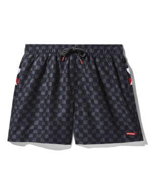 DRIP CHECK SWIM SHORTS