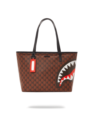 SHARKS AND SKULLS TOTE