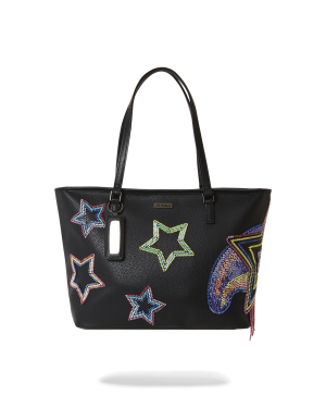 STAR RACER AI7 SANDFLOWER COLLAB BEADED TOTE