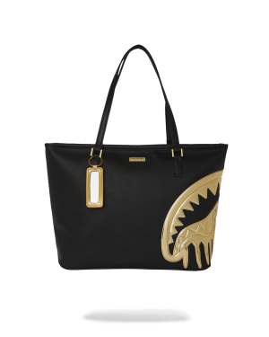 GOLDHEART SHARK DRIP TOTE