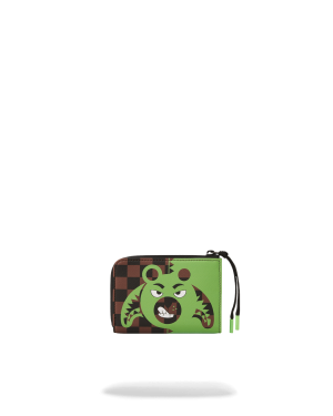 GREEN MONEY BEAR WALLET