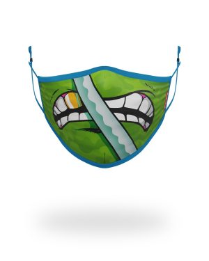 ADULT TMNT LEONARDO SHARK FORM FITTING FACE-COVERING
