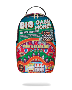BIG MONEY BIG MONEY BACKPACK COMES WITH SCRATCH OFF PLAYING CARD