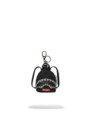 LIGHTS OUT SHARKS IN PARIS BACKPACK KEYCHAIN
