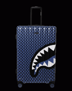 MIDNIGHT MAGIC SHARKS IN PARIS HARD SHELL FULL-SIZE LUGGAGE