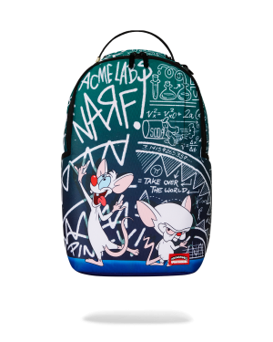 PINKY AND THE BRAIN TAKIN OVER THE WORLD DLXR BACKPACK