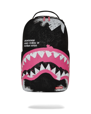SHARK CENTRAL ACRYLIC ART DLX COTTON BACKPACK